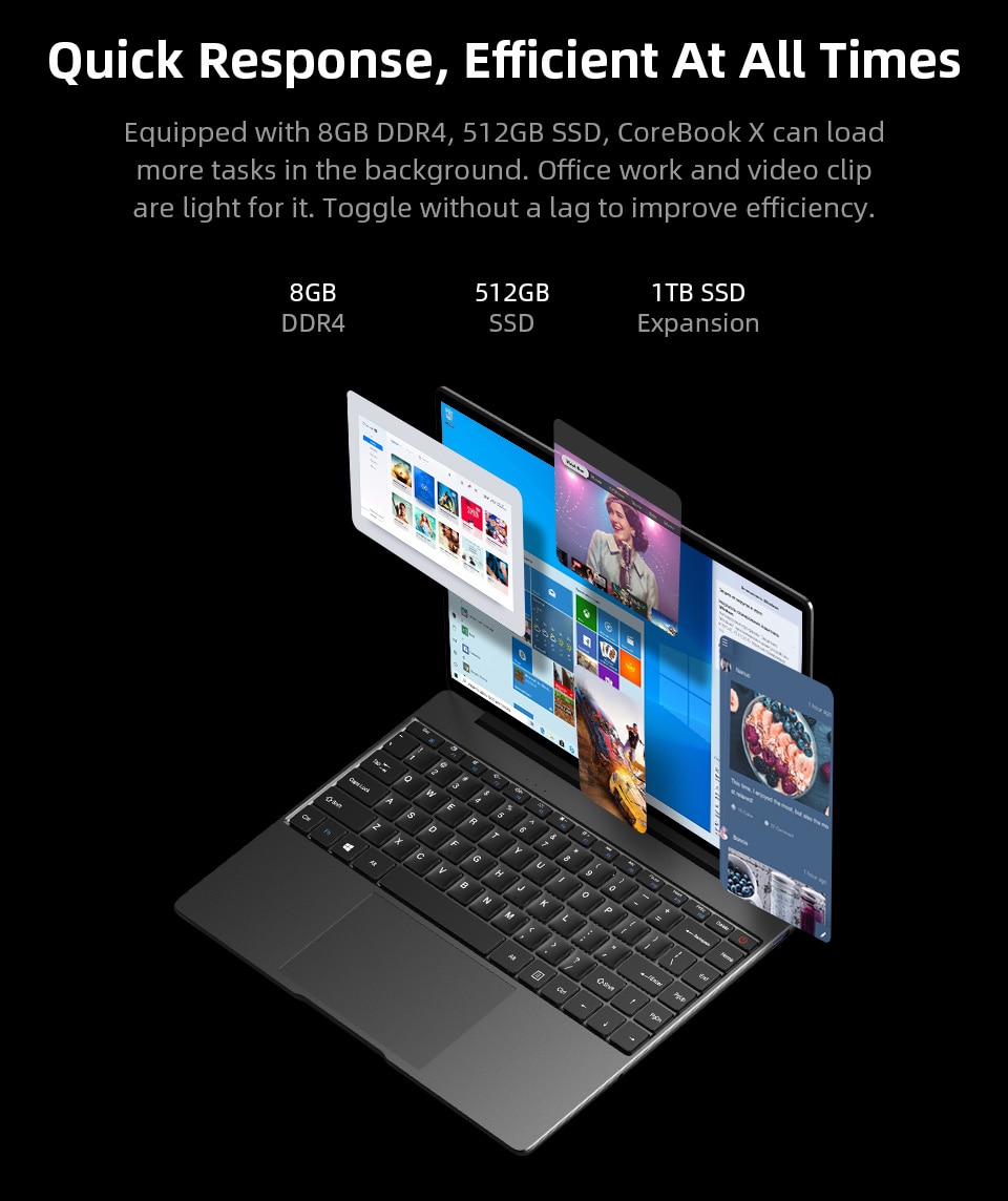 Gaming Laptop, CHUWI CoreBook X - Image 8