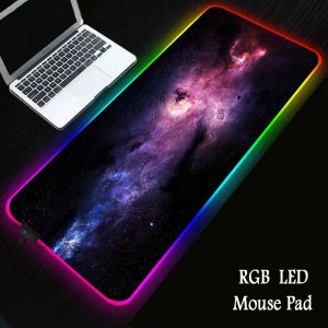 Large Colorful Luminous RGB Gaming Mouse Pad